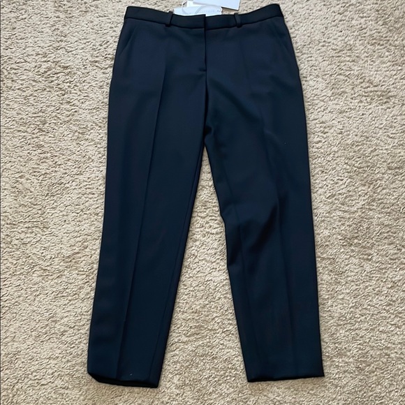 Stella McCartney Black Cropped Ankle Pants Wool NWT 6